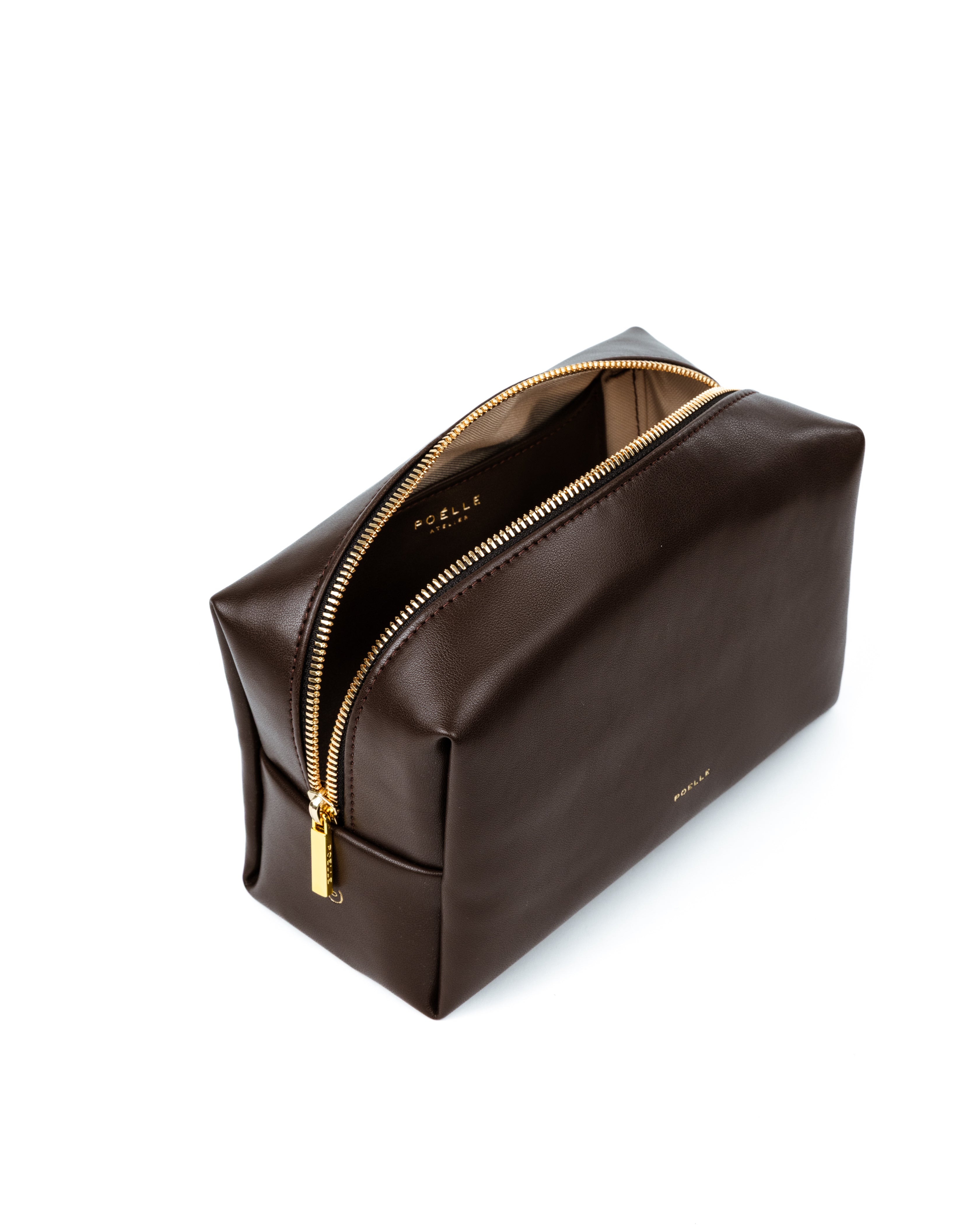 Make-up Bag in brown