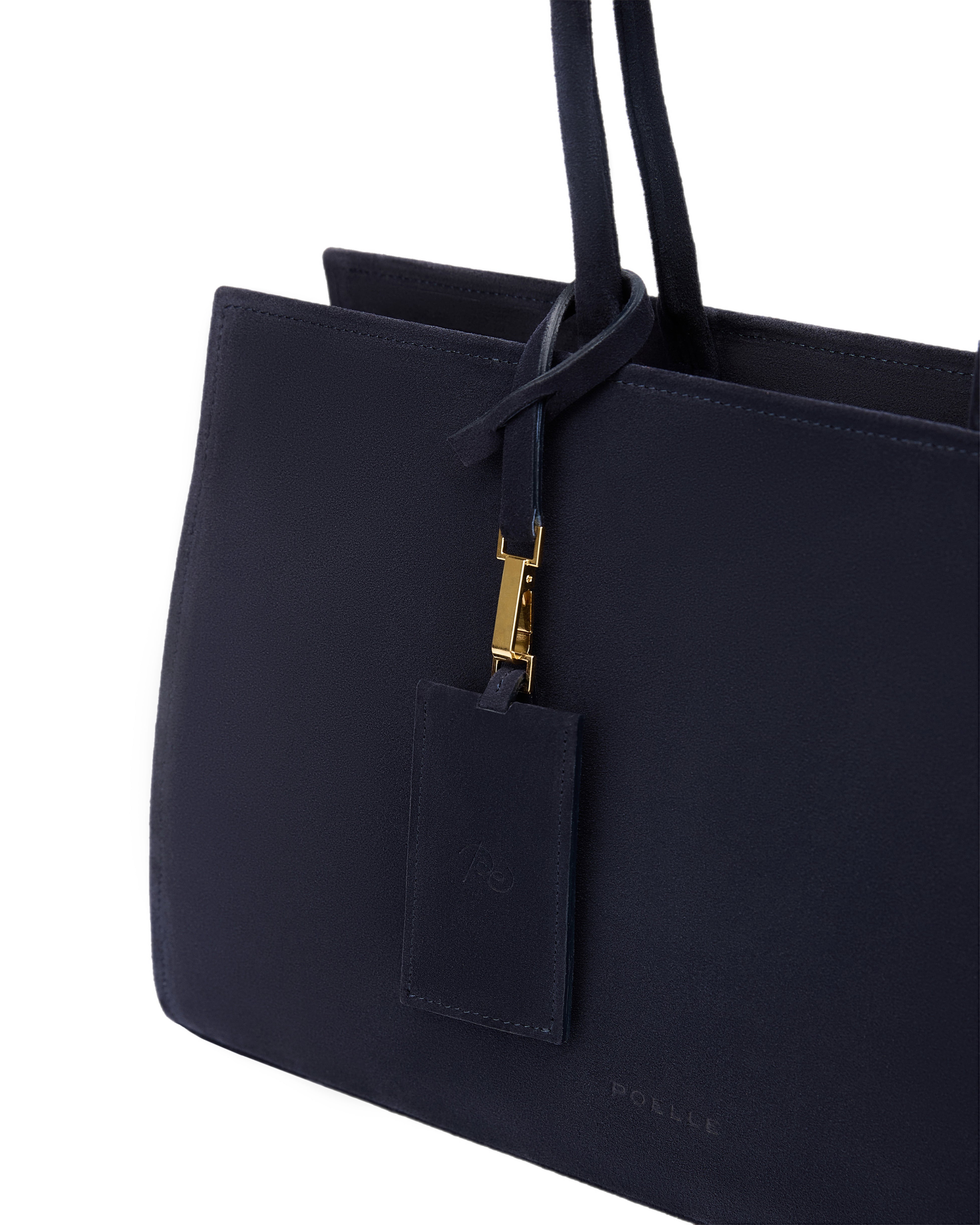 Medium Carolyn Tote Bag in Navy