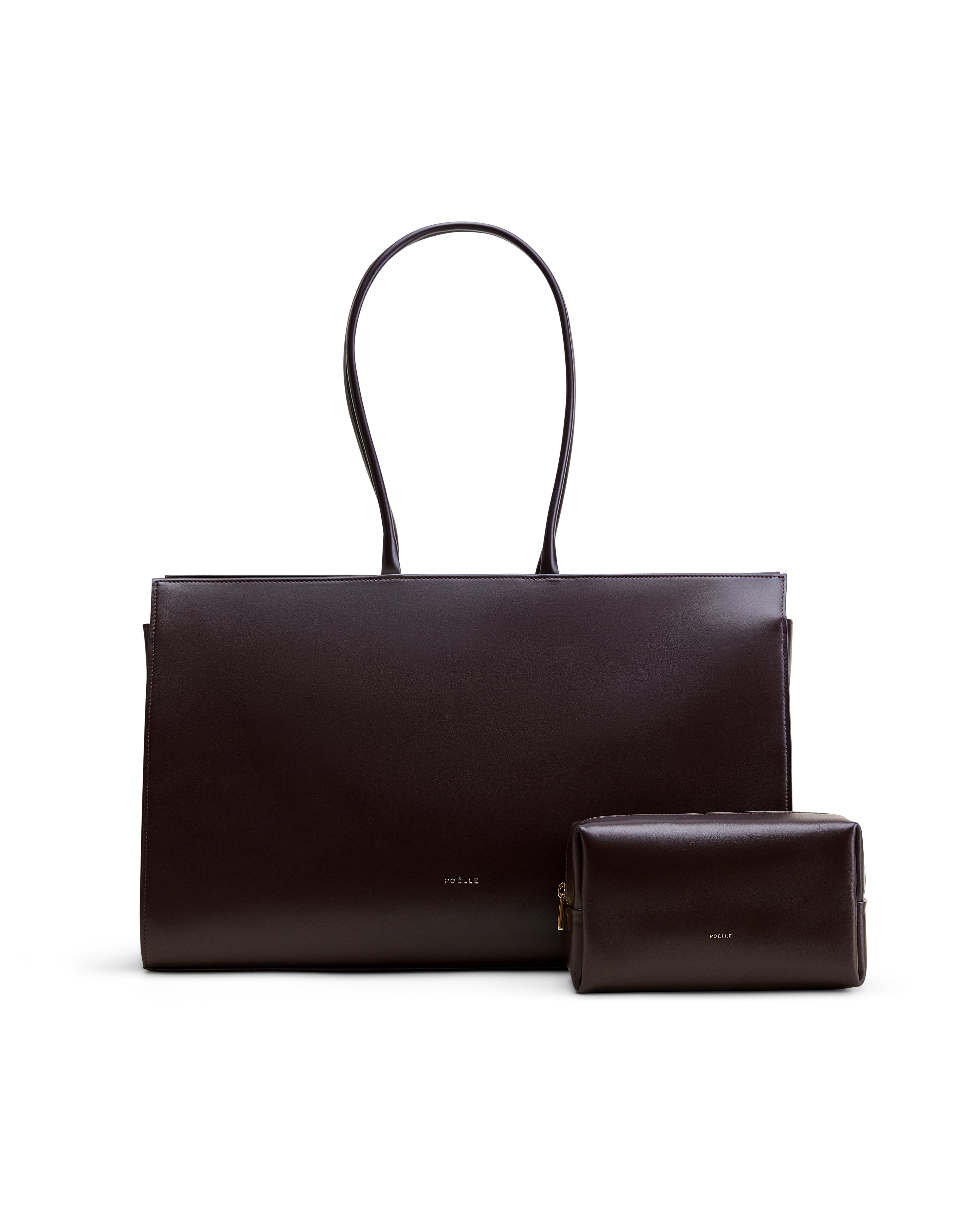 Make-up Bag in brown