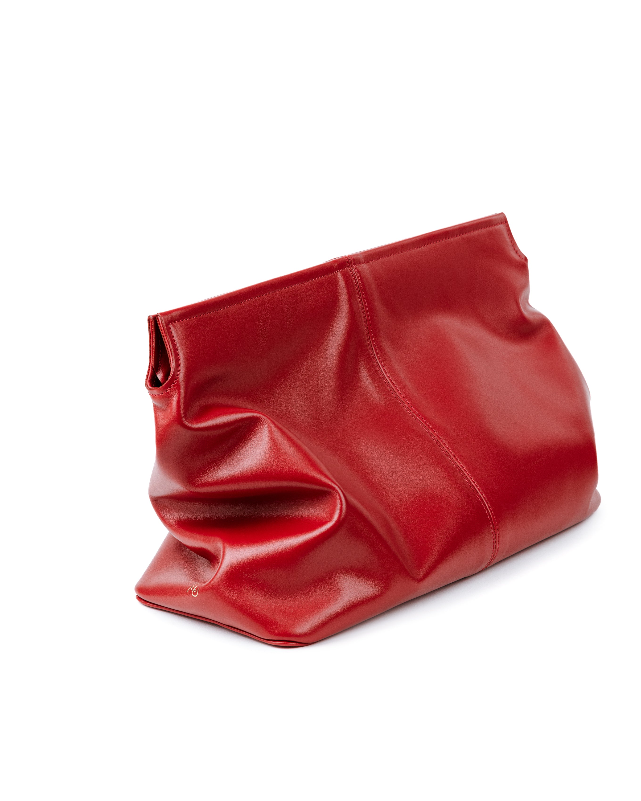Elza clutch bag in black