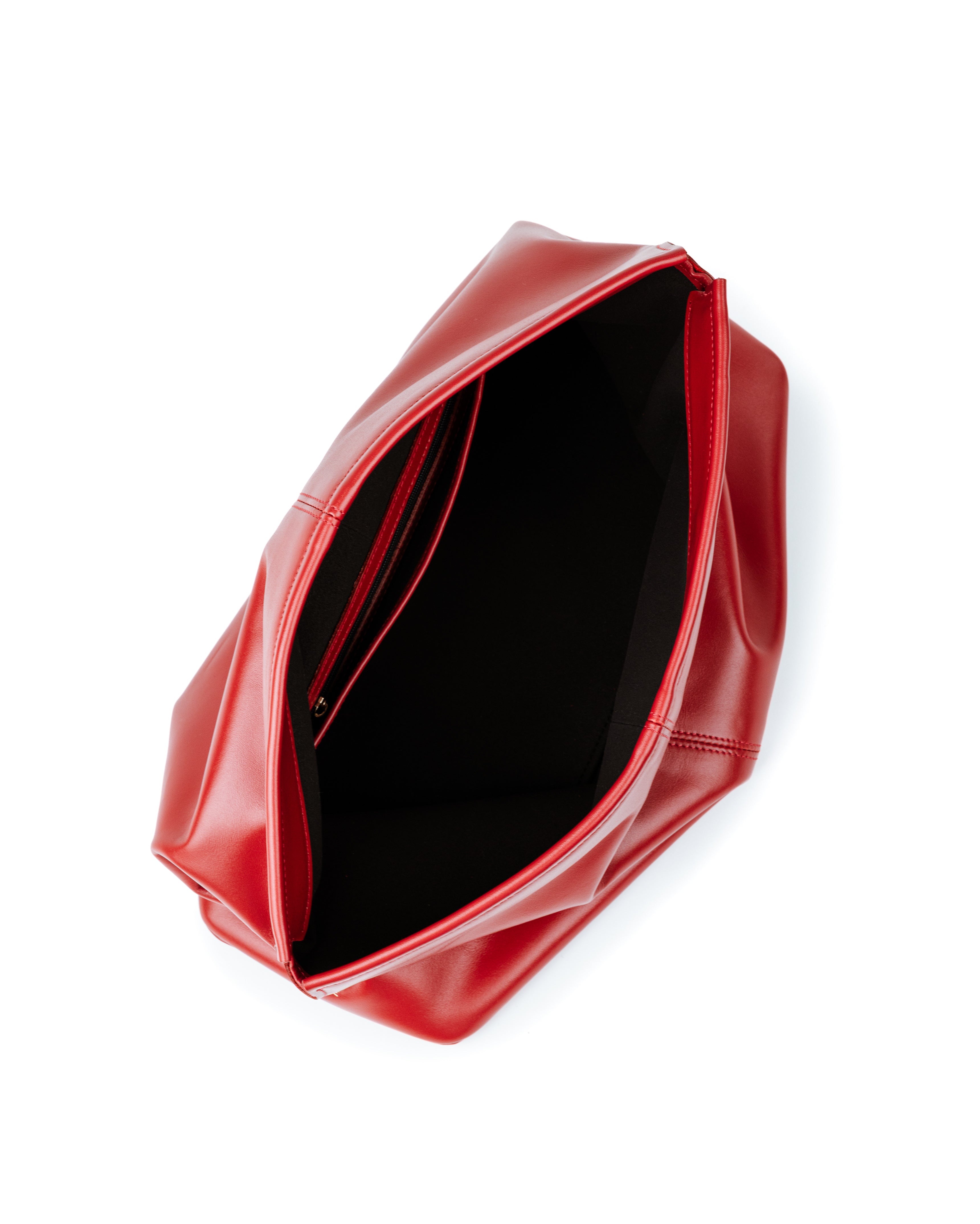 Elza clutch bag in black