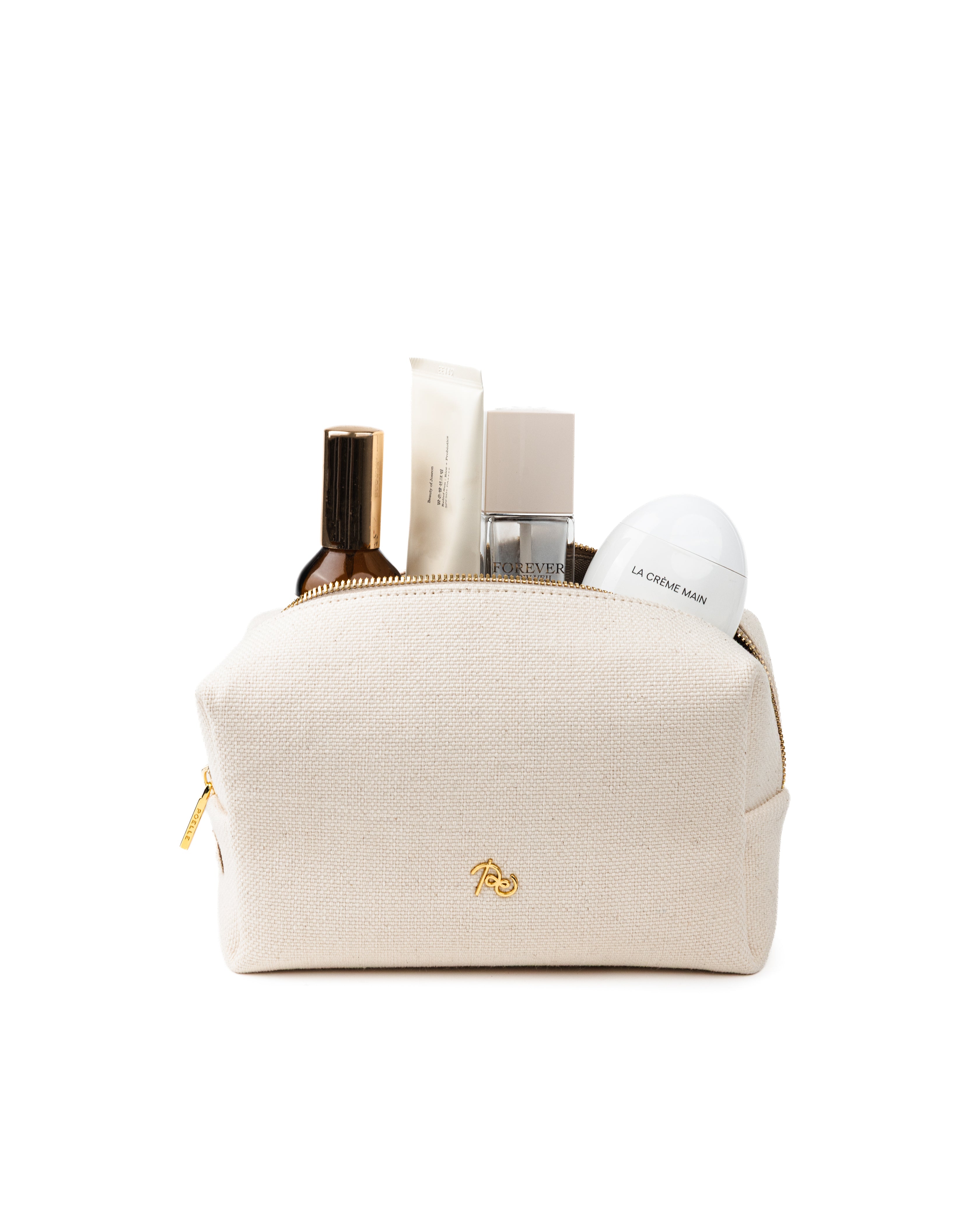 Make-up Bag in brown