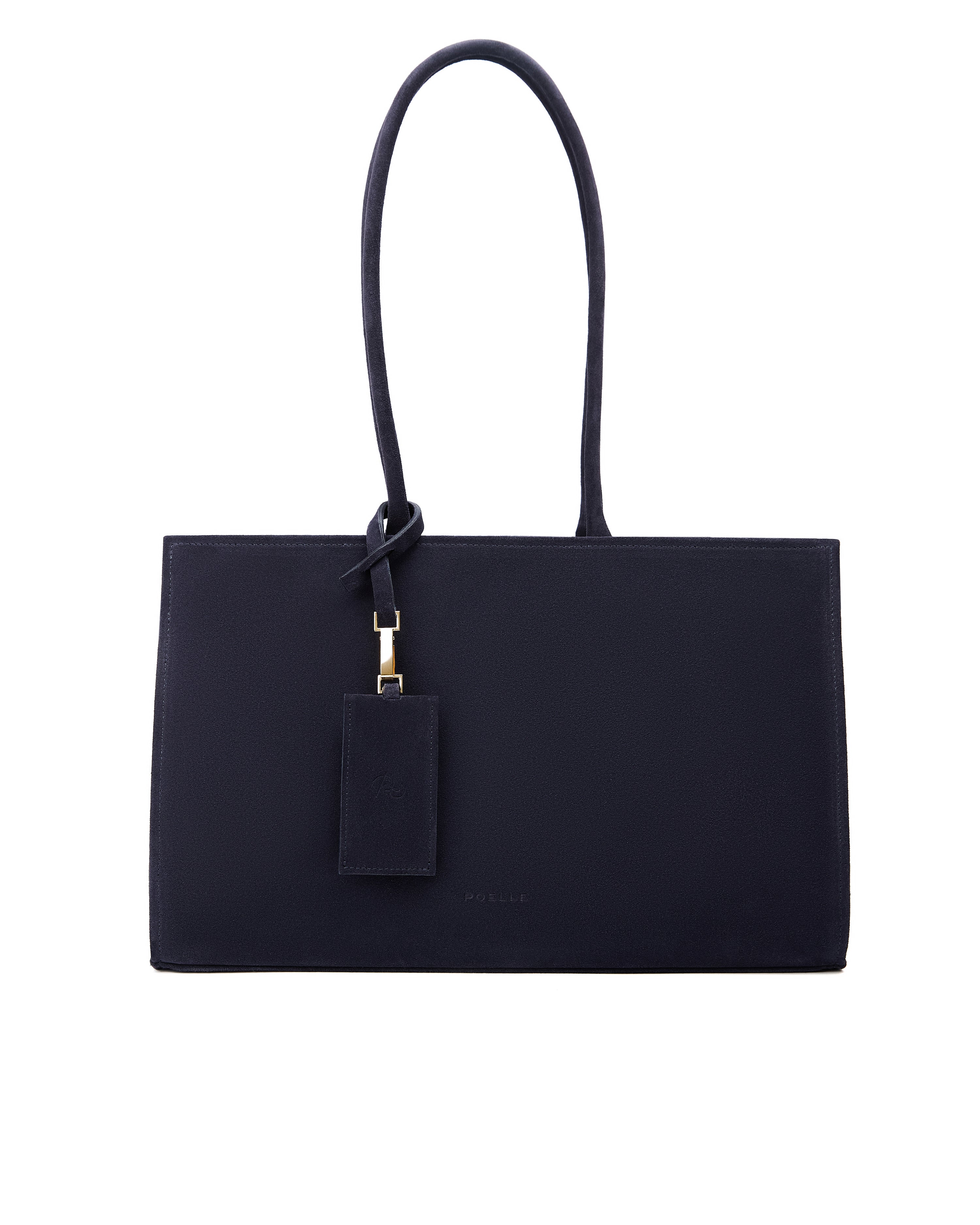 Medium Carolyn Tote Bag in Navy