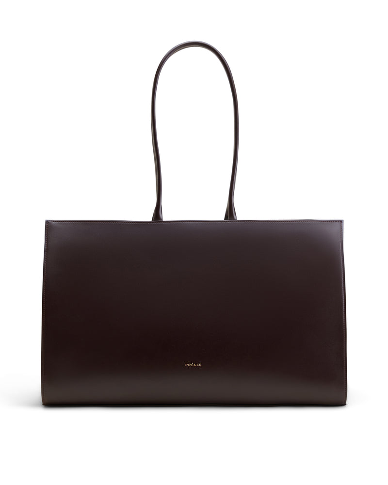 Carolyn Tote Bag Large in Brown