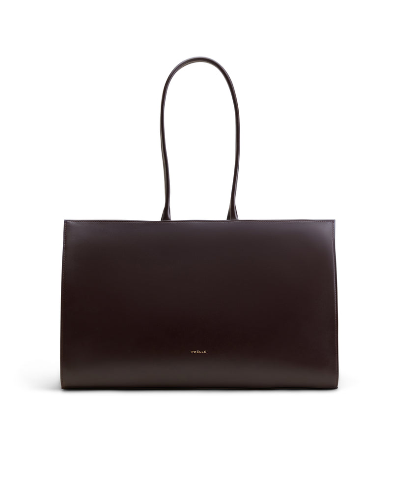 Carolyn Tote Bag Large in Brown
