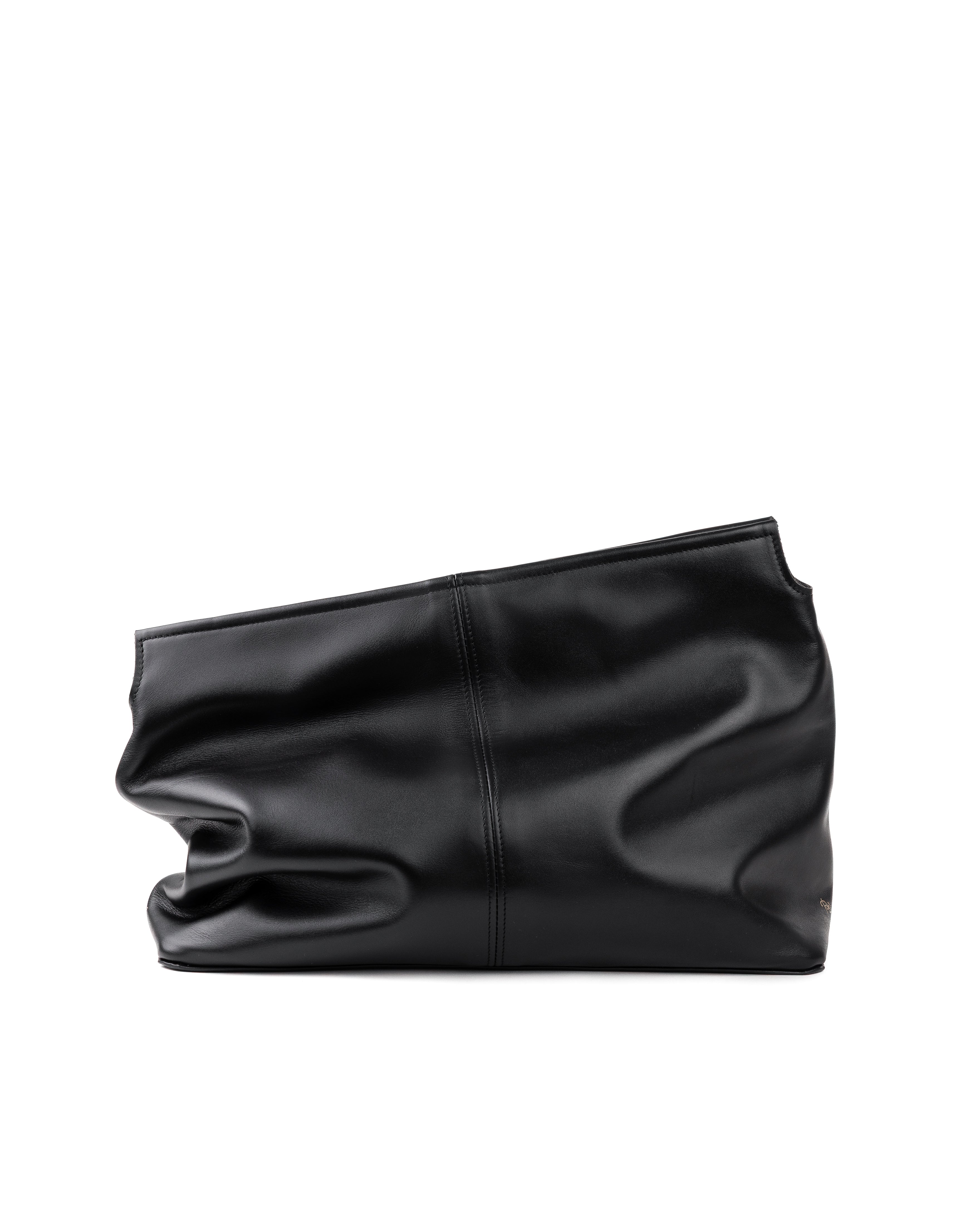 Elza clutch bag in black