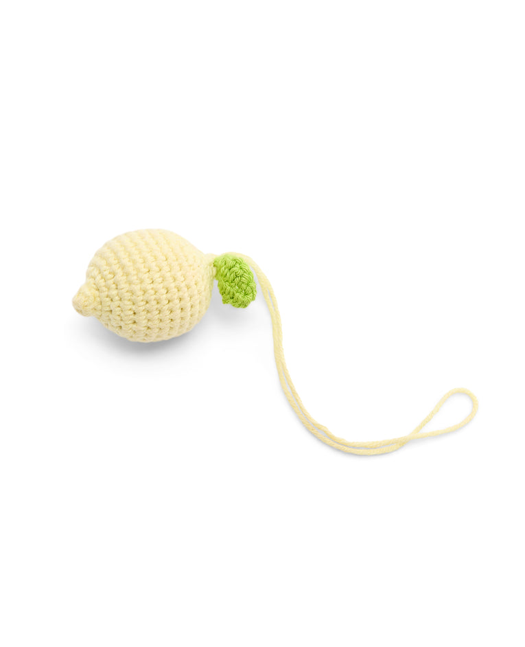 Limone Crochet Charm in Yellow