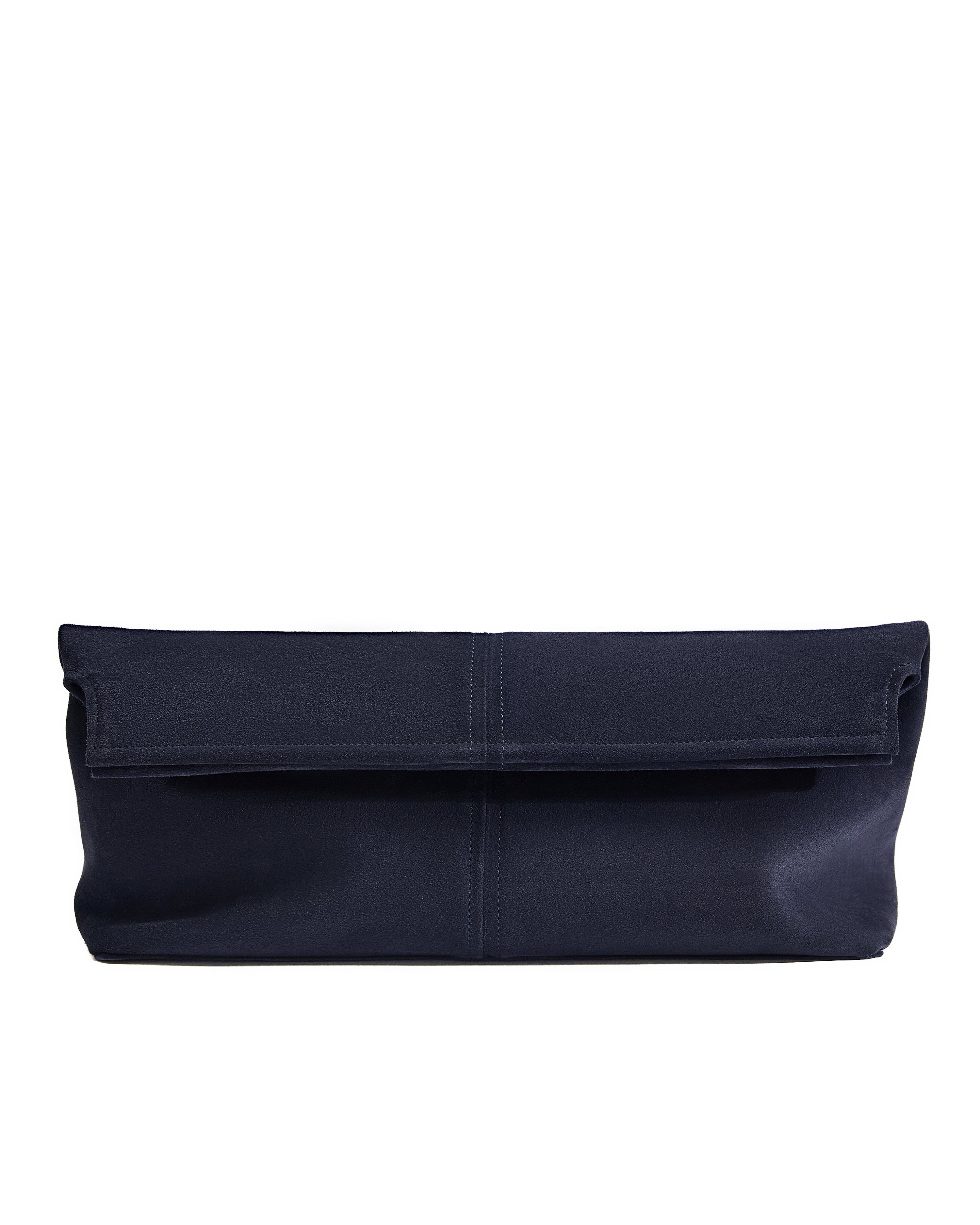 Elza Clutch in Navy