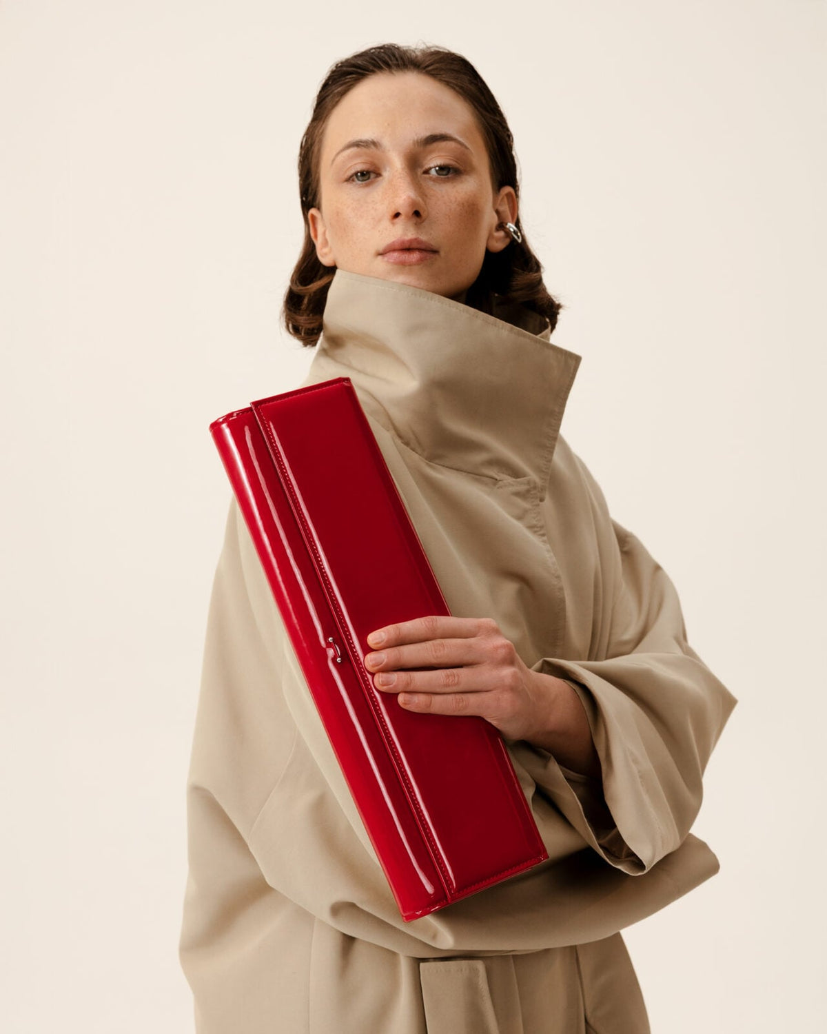 Satisfaction clutch w czerwonym