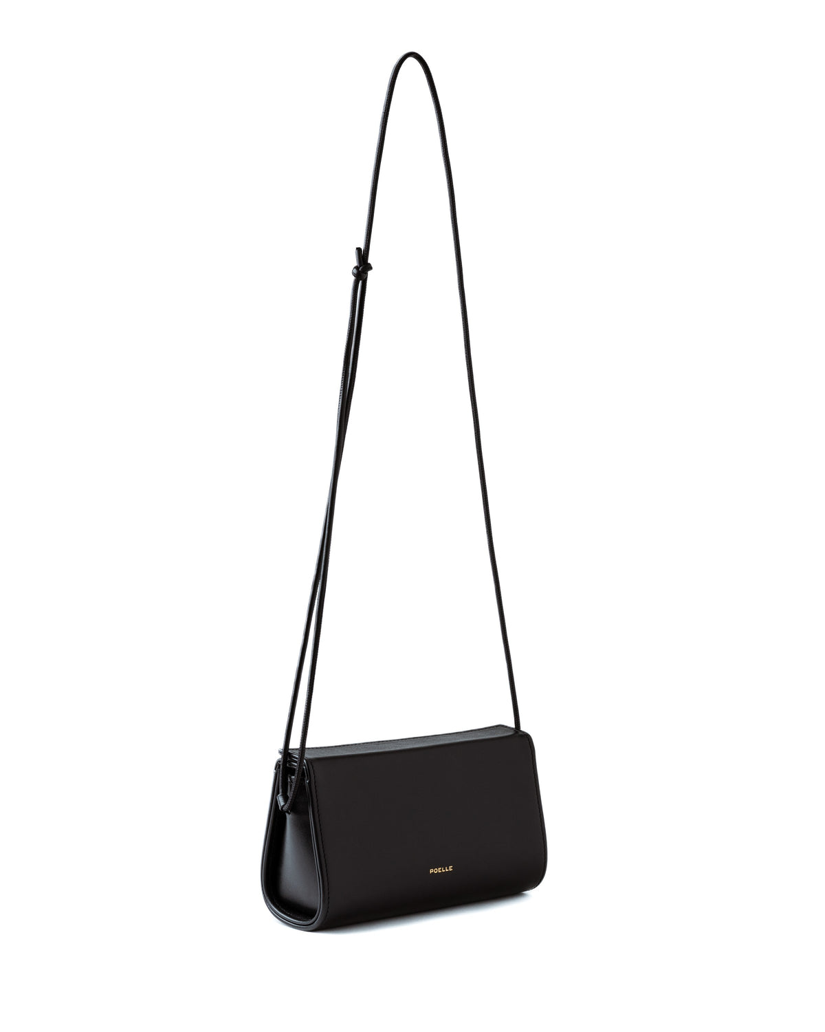 Sophie Bag Medium Czarny — widok z boku, trzy czwarte