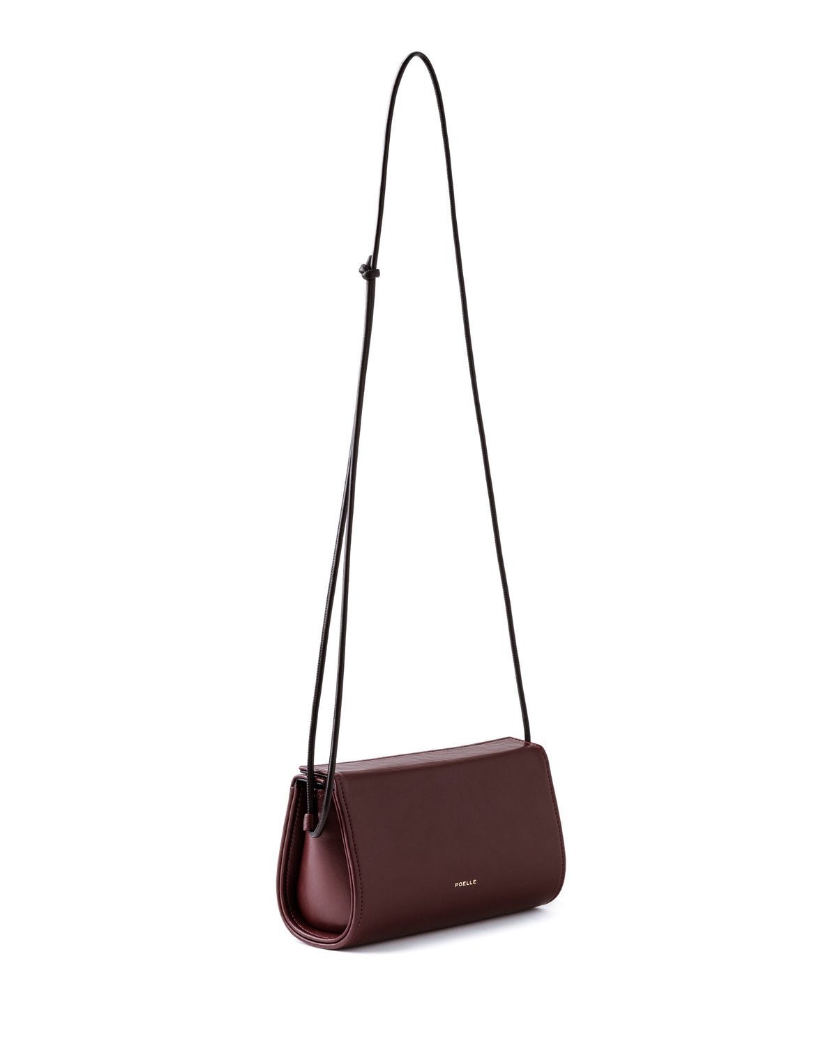 Sophie Bag Medium Marsala — widok z boku, trzy czwarte
