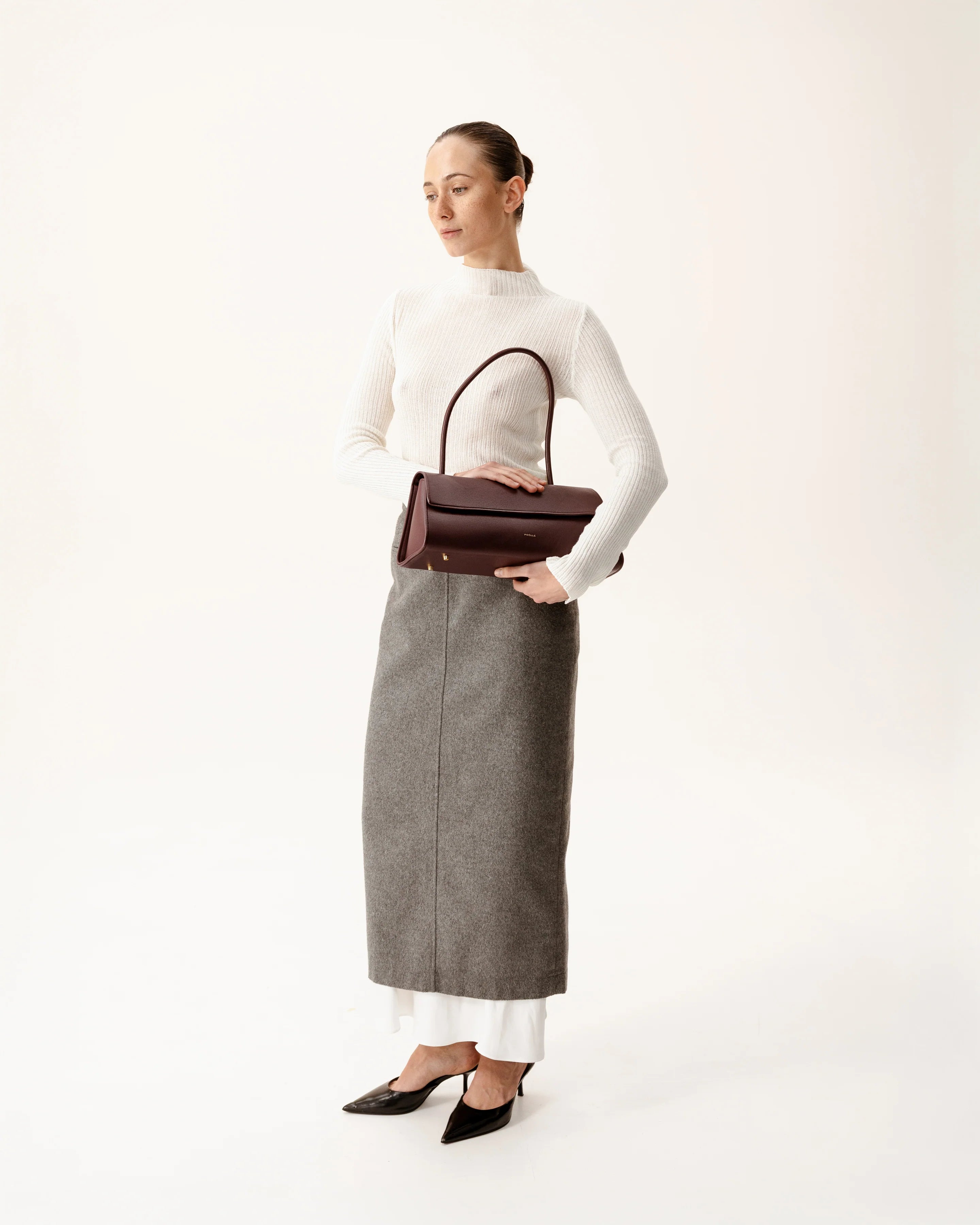 Untitled Bag in marsala