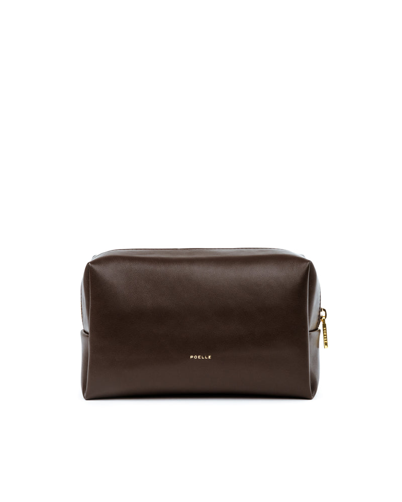 Make-up Bag in brown