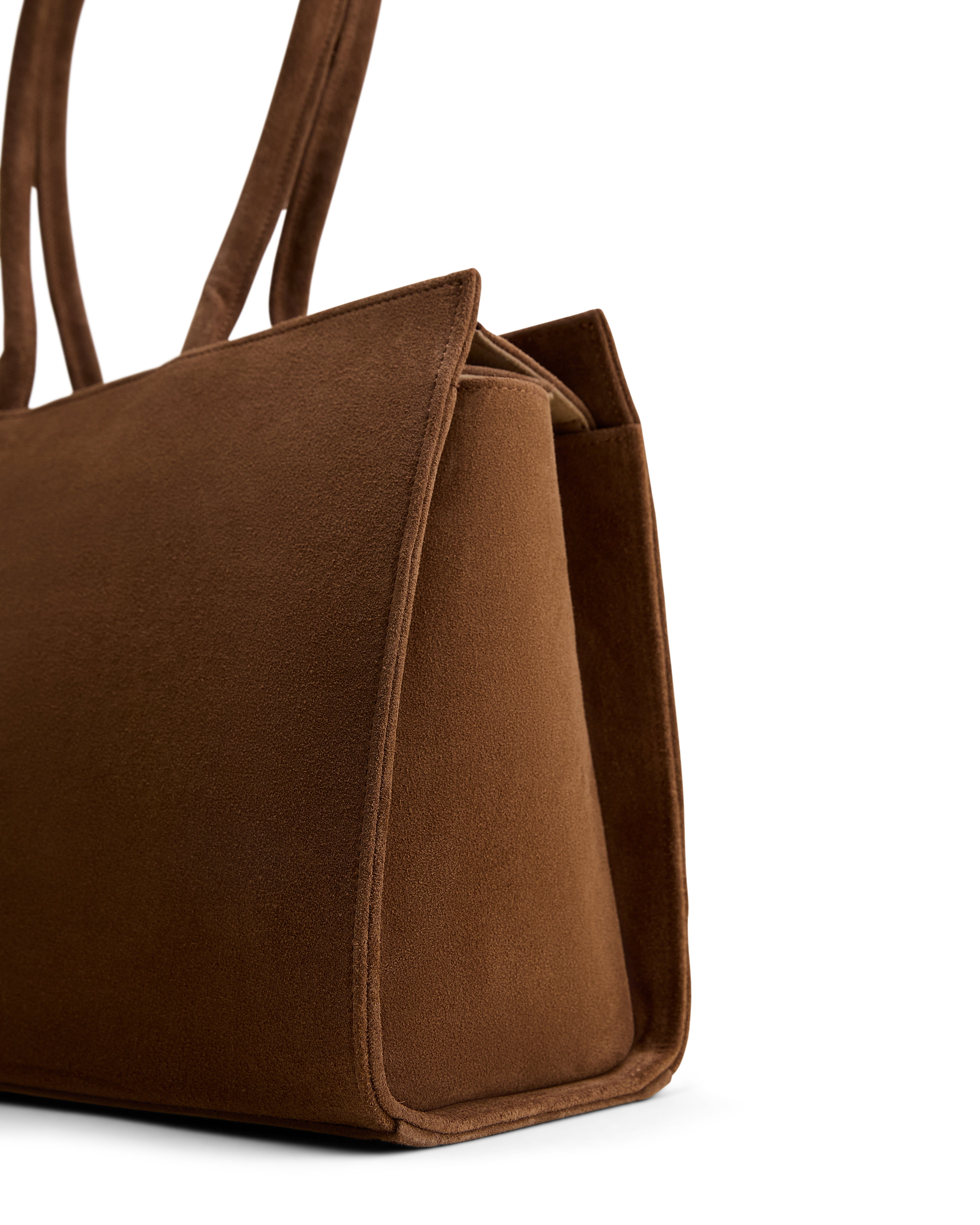 Carolyn Tote Bag Medium in Caramel