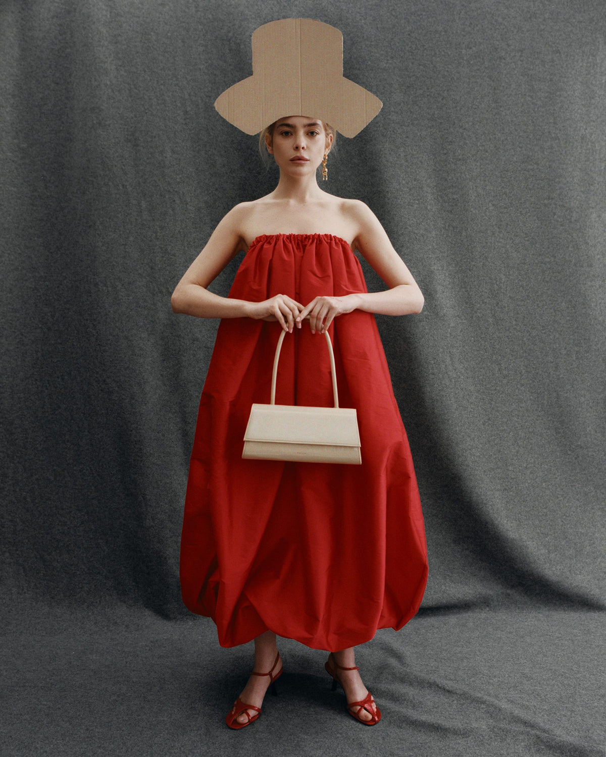 Untitled Bag Small Milky — kampania Papier Collé