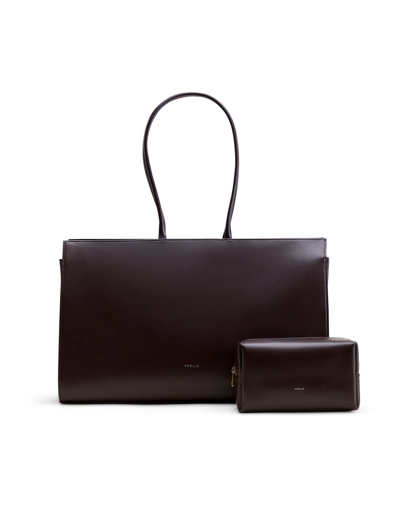 Make-up Bag in brown