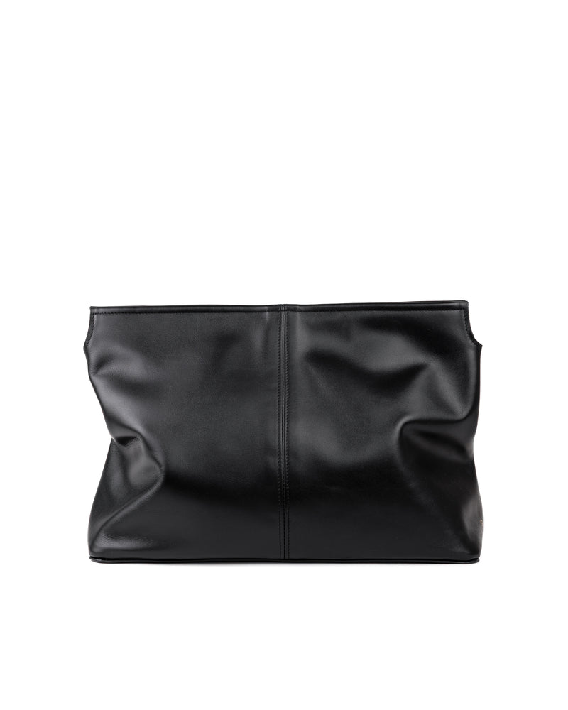 Elza clutch bag in black