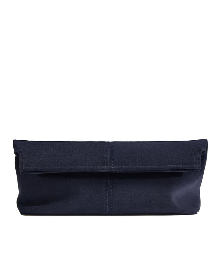 Elza Clutch in Navy Blue